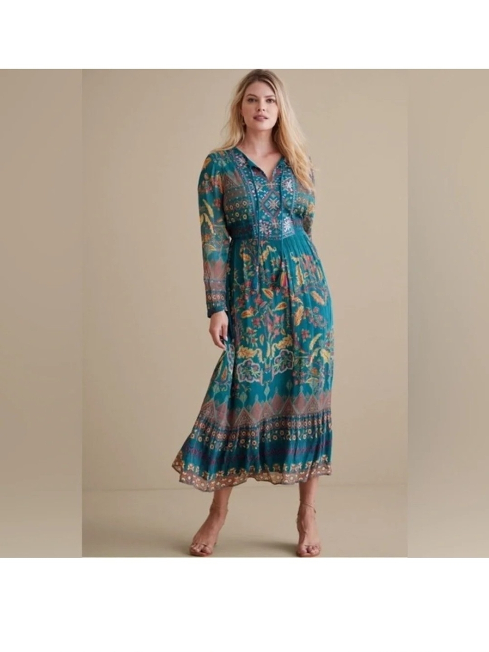 Soft Surroundings mirapani dress large